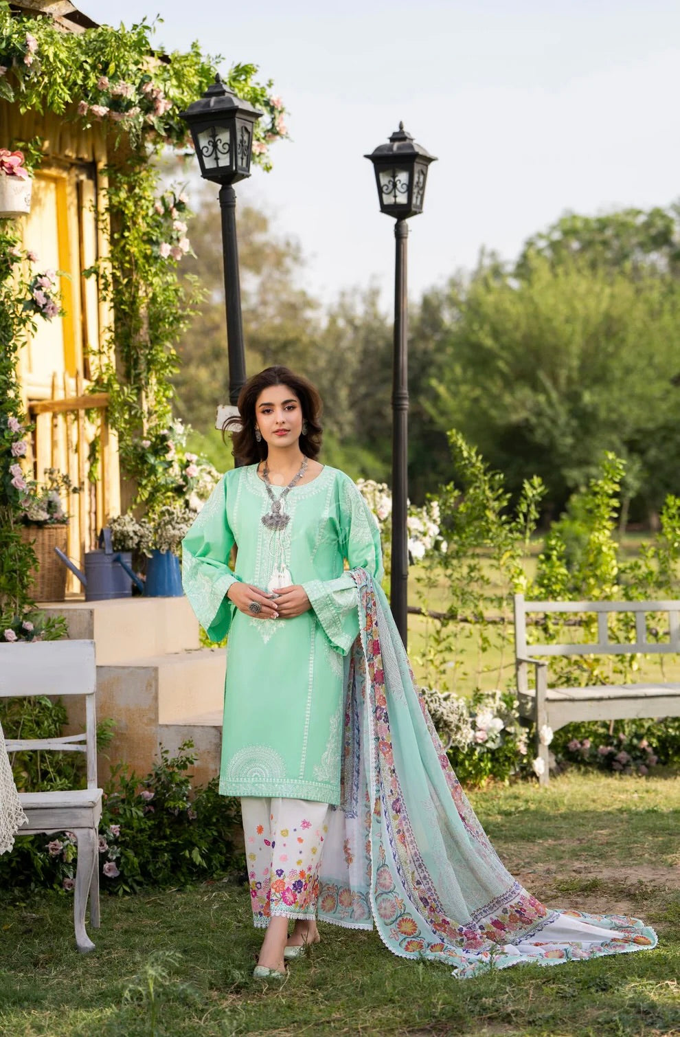 Mint Blossom 3-Piece Set