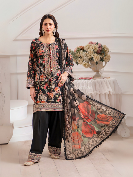 Gul-e-Shabnam 3-Piece Set - New Arrival