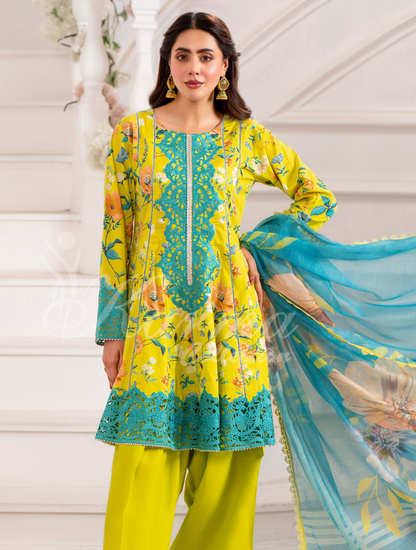 Mehmaan-e-Bahar 3-Piece Set - New Arrival