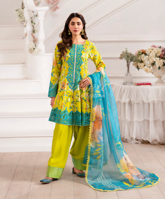Mehmaan-e-Bahar 3-Piece Set - New Arrival