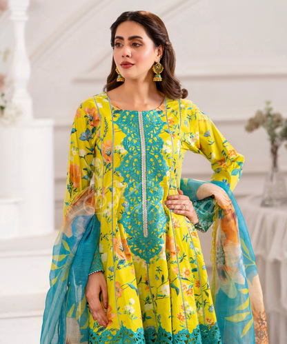 Mehmaan-e-Bahar 3-Piece Set - New Arrival