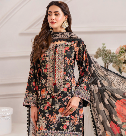 Gul-e-Shabnam 3-Piece Set - New Arrival