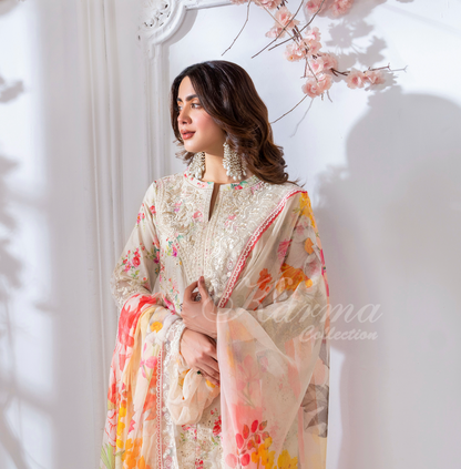 Mehrunisa 3-Piece Set - New Arrival