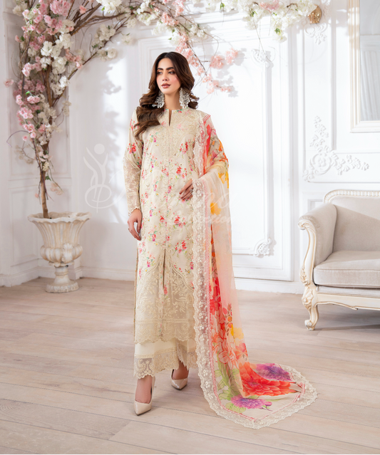Mehrunisa 3-Piece Set - New Arrival