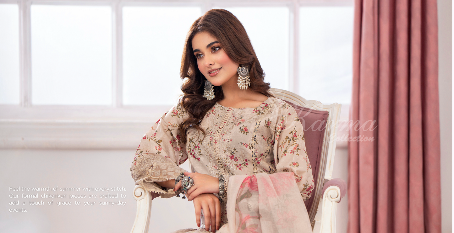 Khushbu-e-Nazuk 3-Piece Set - New Arrival