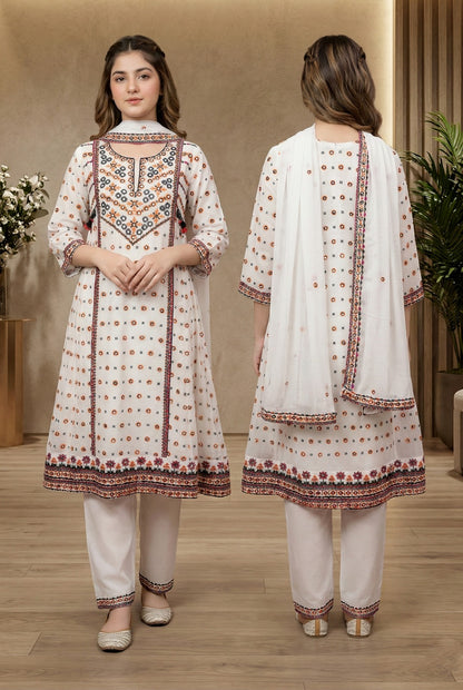 Ivory Blossom Girls 3 Piece Set