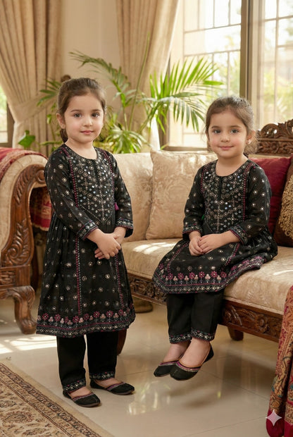 Midnight Bloom Girls 3 Piece Set