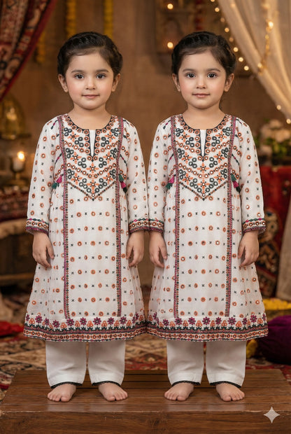 Ivory Blossom Girls 3 Piece Set
