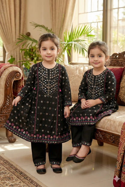 Midnight Bloom Girls 3 Piece Set