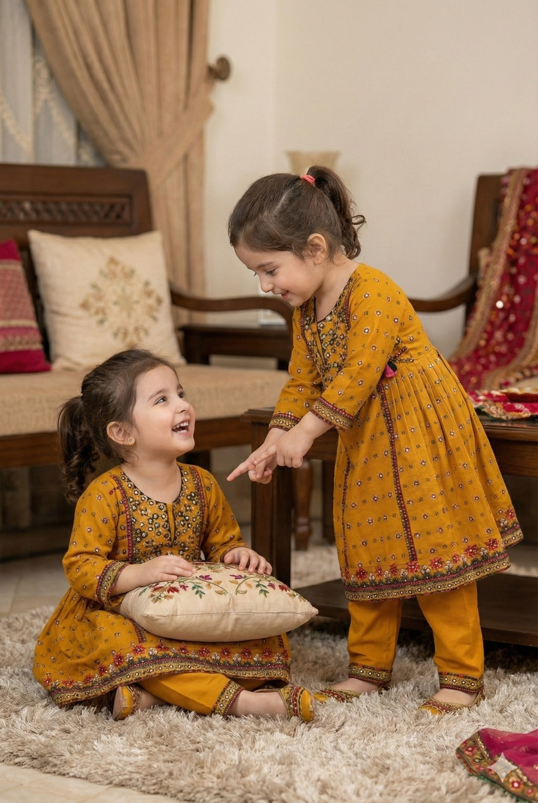 Golden Blossom Girls 3 Piece Set