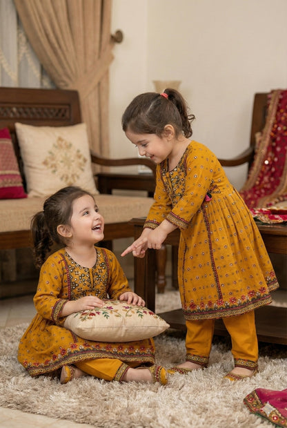 Golden Blossom Girls 3 Piece Set