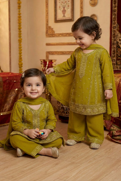 Olive Elegance Girls 3 Piece Set