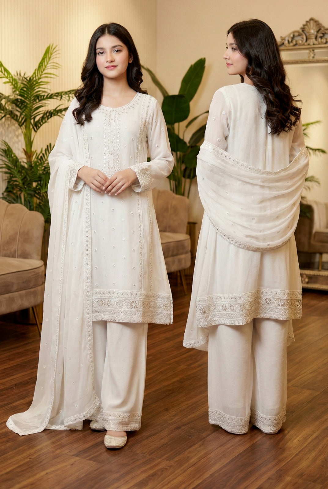 Ivory Grace Girls 3 Piece Set